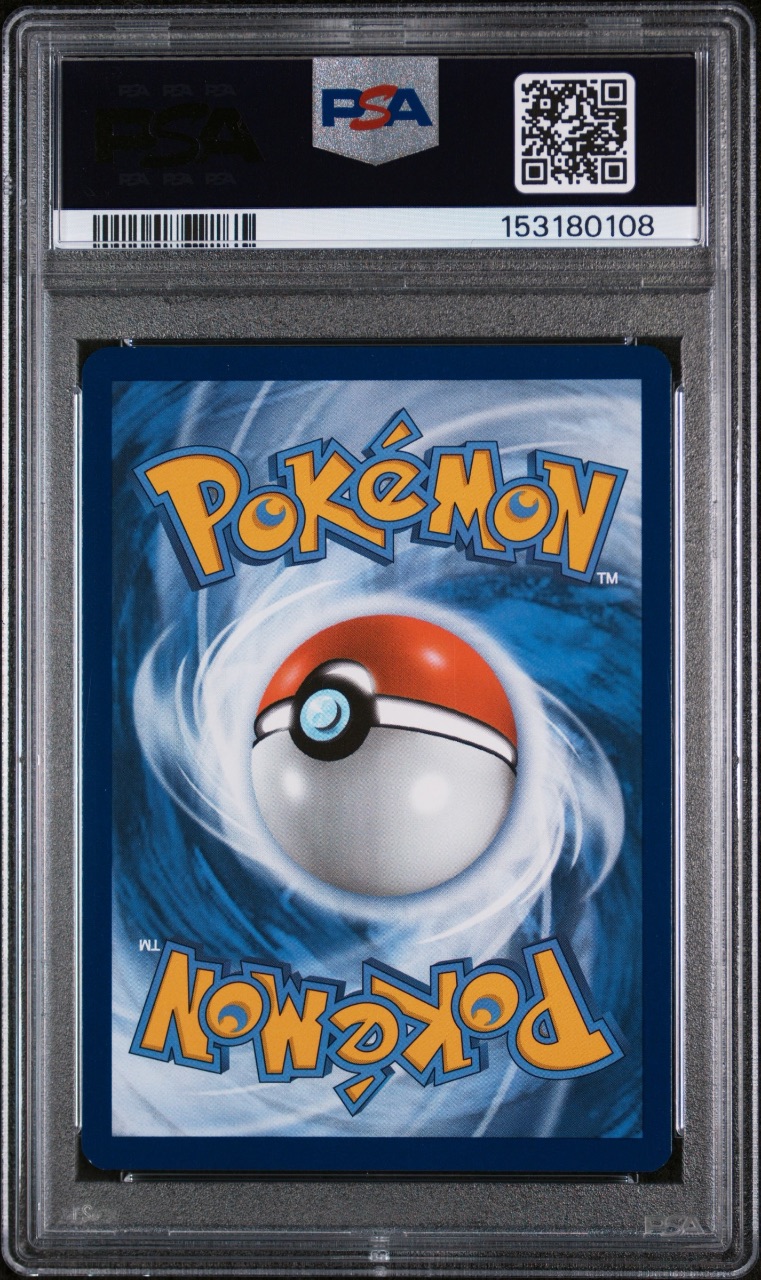 Gengar · PSA 8 · back in PSA 153180108